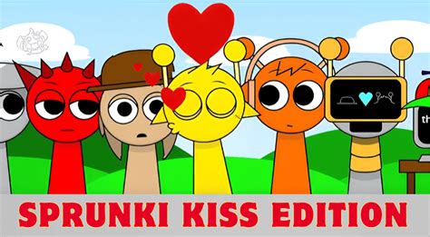 kissing lips gif|Sprunki Kiss Edition